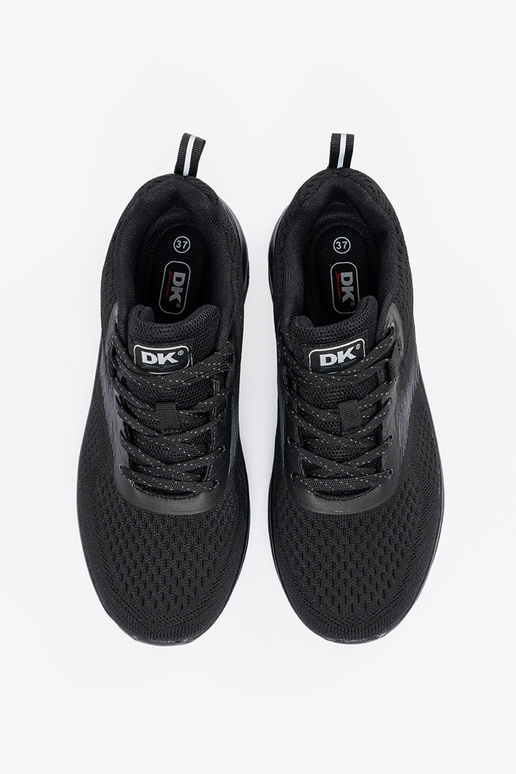 Sportliche Schuhe mit roten Einsätzen DK