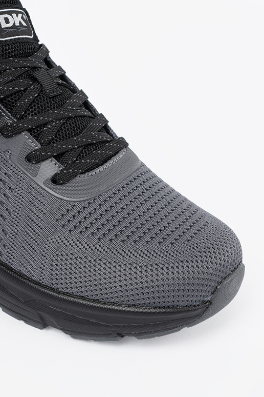 Schwarze Herren-Sport-Schuhe mit...