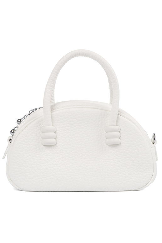 Weiße Geldbörse mit Riemen