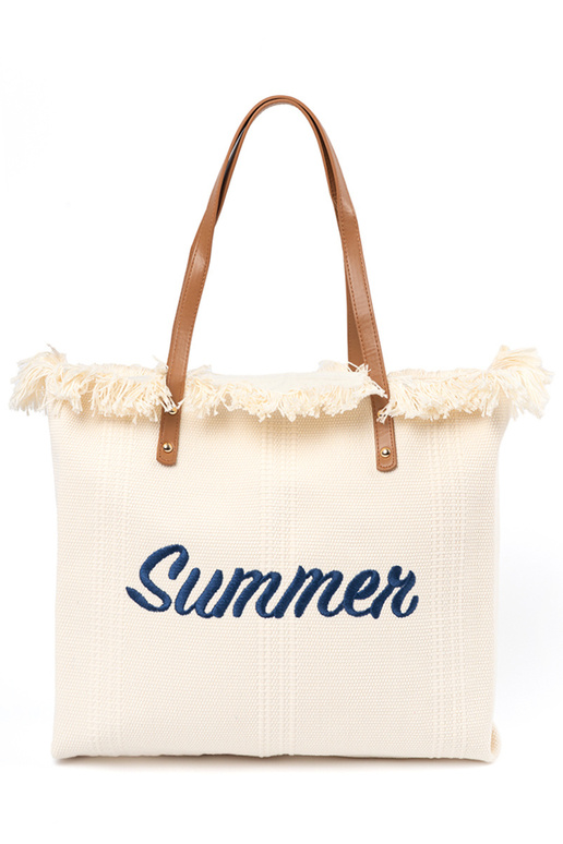Strandtasche mit dem Aufdruck „Sommer" Strandtasche mit dem Aufdruck „Sommer"