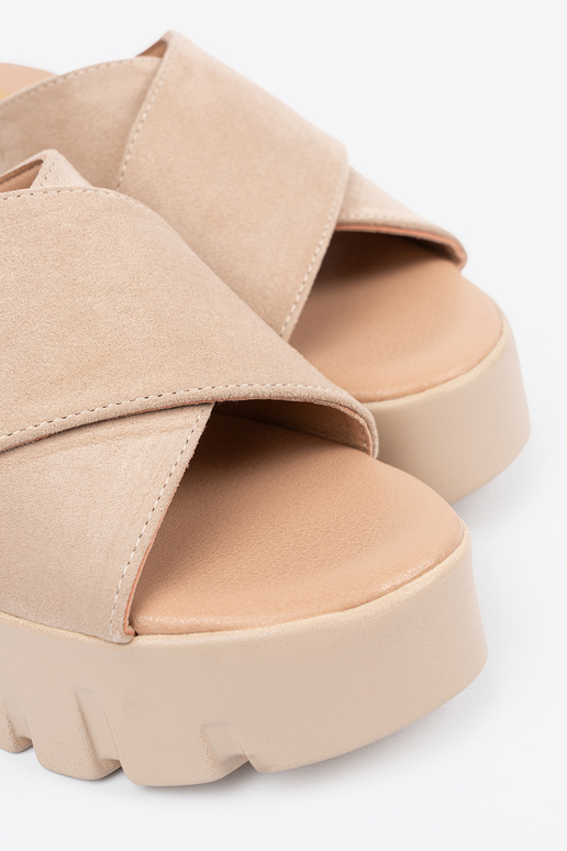 aus INildleder Hausschuhe Frauen auf...