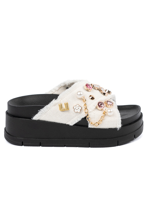 Zueiße Farbe Hausschuhe mit...