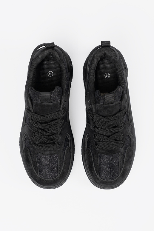 Schwarze Freizeit-Schuhe für Frauen...