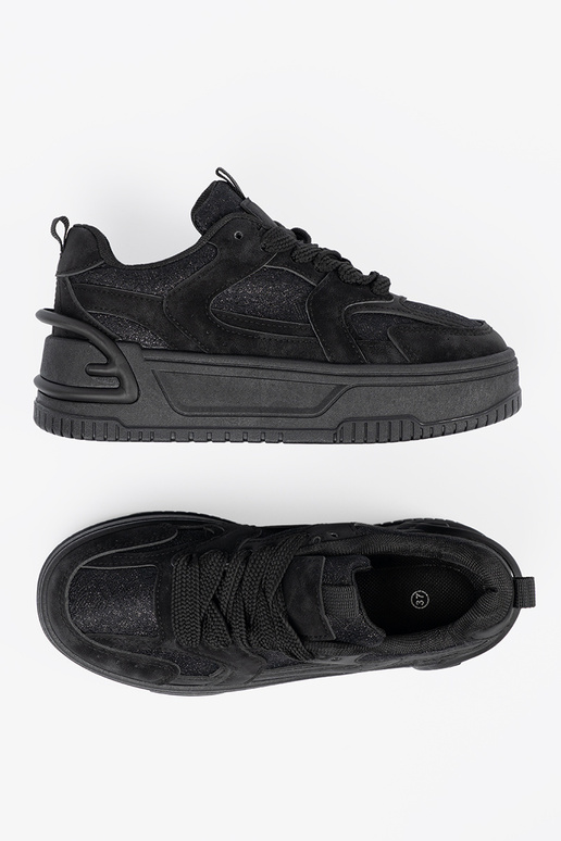 Schwarze Freizeit-Schuhe für Frauen...