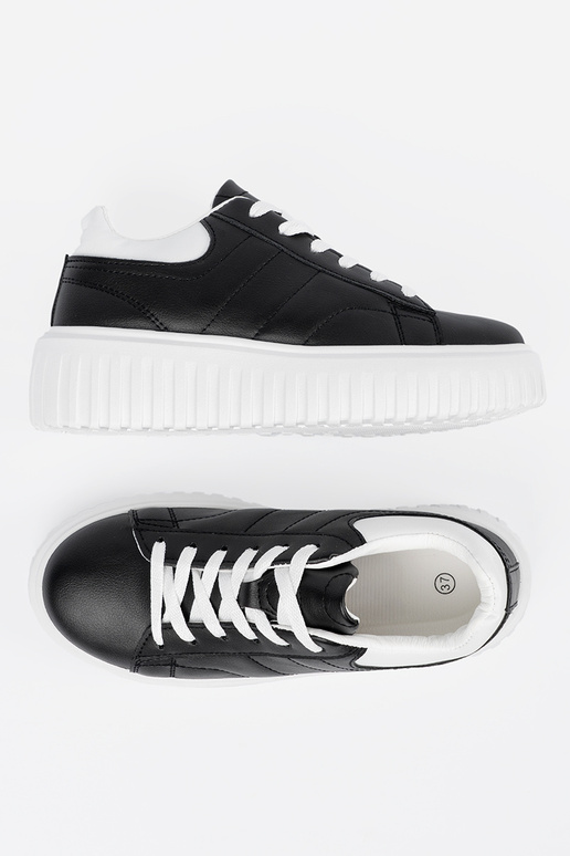 Schwarze Damen Sportschuhe im...