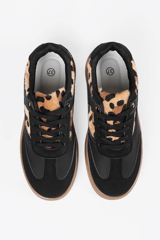 Schwarze sportliche Schuhe für Frauen...