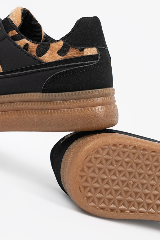 Schwarze sportliche Schuhe für Frauen...