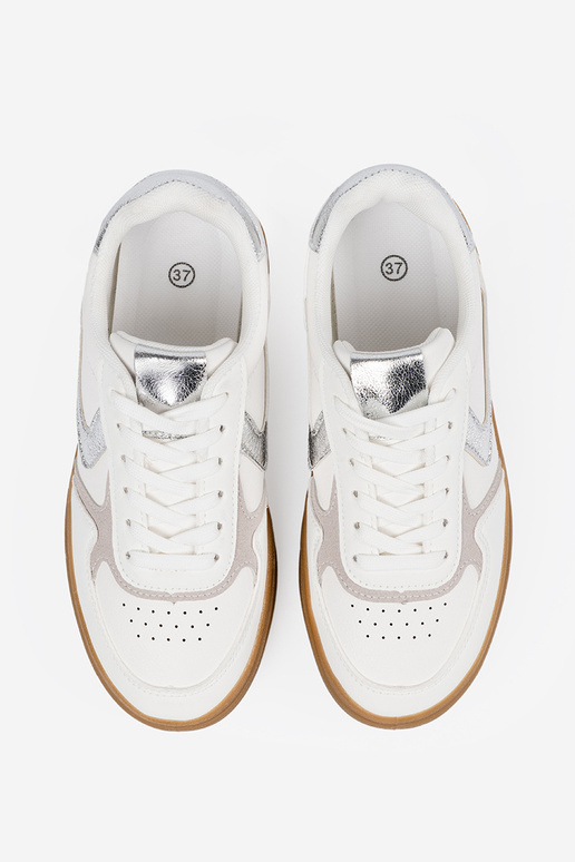 Weiße Damen Sportschuhe im...