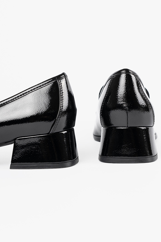 Schwarze Damen Schuhe im Lord-Stil Schwarze Damen Schuhe im Lord-Stil