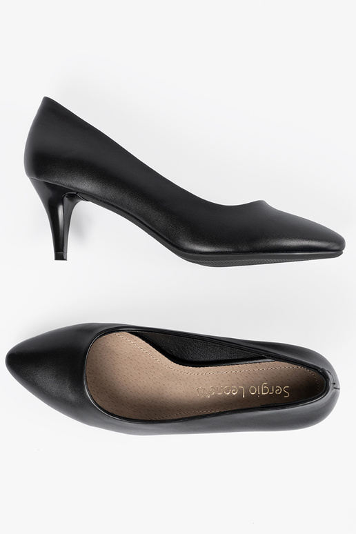 Schwarze klassische High Heels,...