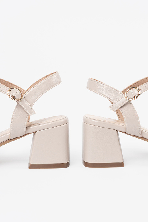 Sandfarbene Damen Sandalen, Sergio Leone Sandfarbene Damen Sandalen, Sergio Leone