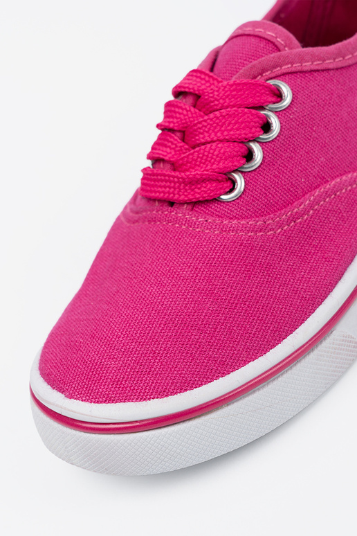 Rosa Kinderschuhe mit weißer Sohle Rosa Kinderschuhe mit weißer Sohle