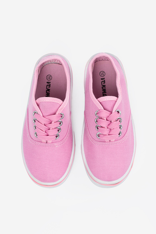 Helle rosa Kindersneaker