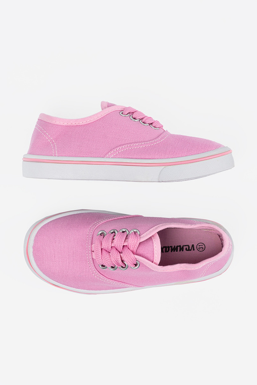 Helle rosa Kindersneaker