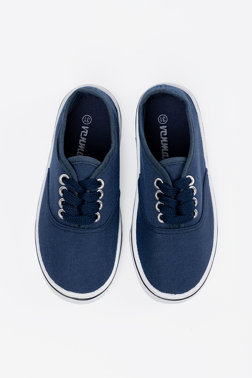 Blaue Kindersneaker