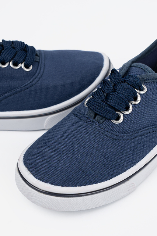 Blaue Kindersneaker