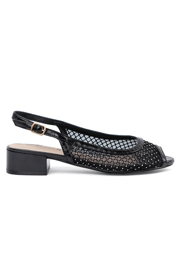 Sandalen mit dekorativem...