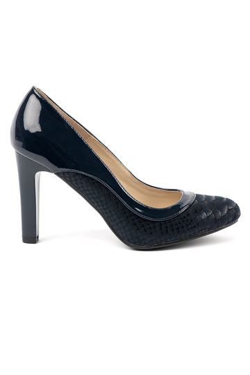 Bequeme schwarze High Heels