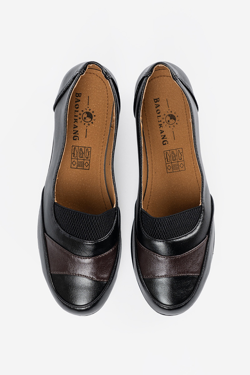 Schwarze klassische Damen Slipper Schwarze klassische Damen Slipper