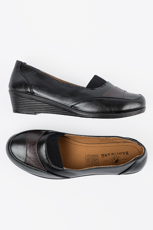 Schwarze klassische Damen Slipper Schwarze klassische Damen Slipper