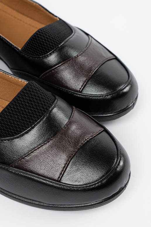 Schwarze klassische Damen Slipper Schwarze klassische Damen Slipper