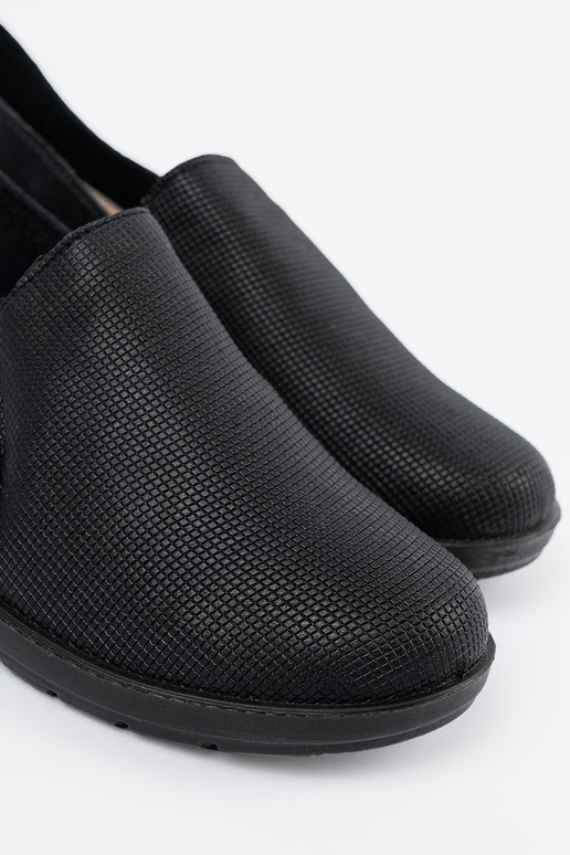 Schwarze Damen Halbschuhe mit Plateau Schwarze Damen Halbschuhe mit Plateau