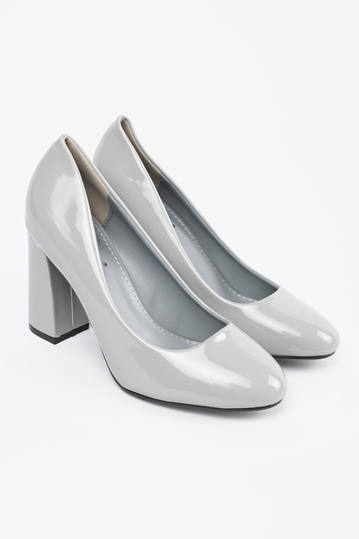 Graue lackierte High Heels Graue lackierte High Heels