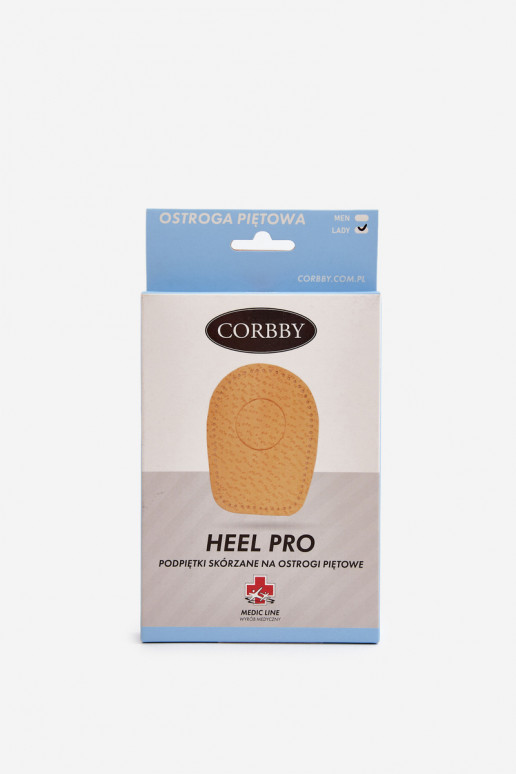 CORBBY HEEL PRO Fersenkappen aus Leder CORBBY HEEL PRO Fersenkappen aus Leder