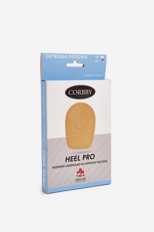 CORBBY HEEL PRO Fersenkappen aus Leder CORBBY HEEL PRO Fersenkappen aus Leder