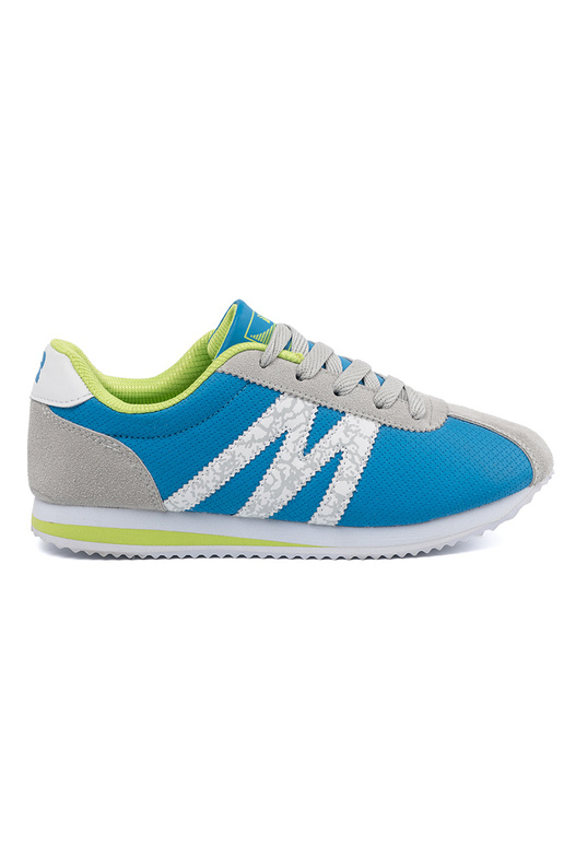 Blau-graue Farbe Sportschuhe