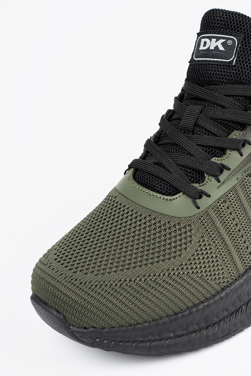 Männlich dunkel grüne Farbe Sportschuhe Männlich dunkel grüne Farbe Sportschuhe