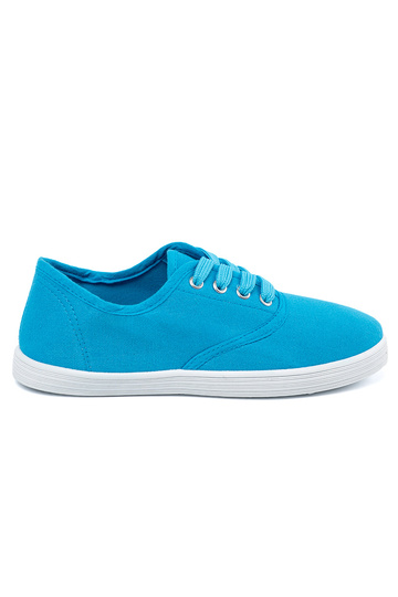 blaue Farbe ein Klassiker Schuhe 2