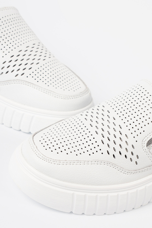 Zueiße Farbe durchbrochen Frauen Schuhe mit einer Plattform