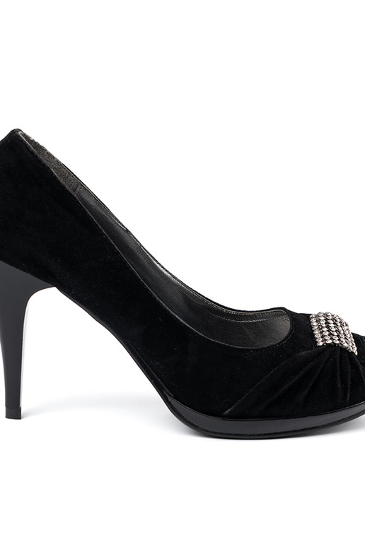 Schuhe open toe schZuarze Farbe