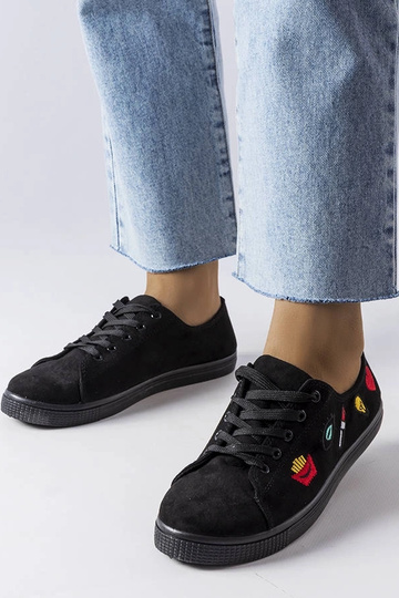 Schwarze Sneakers Kailey