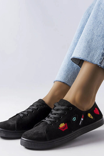 Schwarze Sneakers Kailey 2