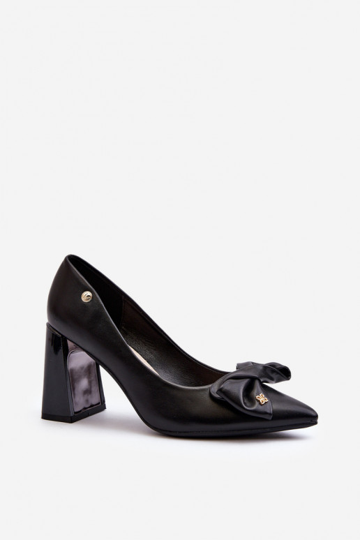 Schuhe mit Absätzen mit Bändern schZuarze Farbe Ariemessa Schuhe mit Absätzen mit Bändern schZuarze Farbe Ariemessa