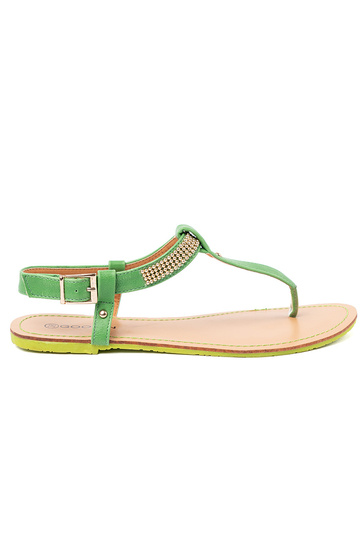 Sandalen Hausschuhe ze goldenm zdobieniem 2