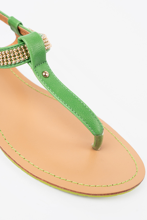 Sandalen Hausschuhe ze goldenm zdobieniem Sandalen Hausschuhe ze goldenm zdobieniem
