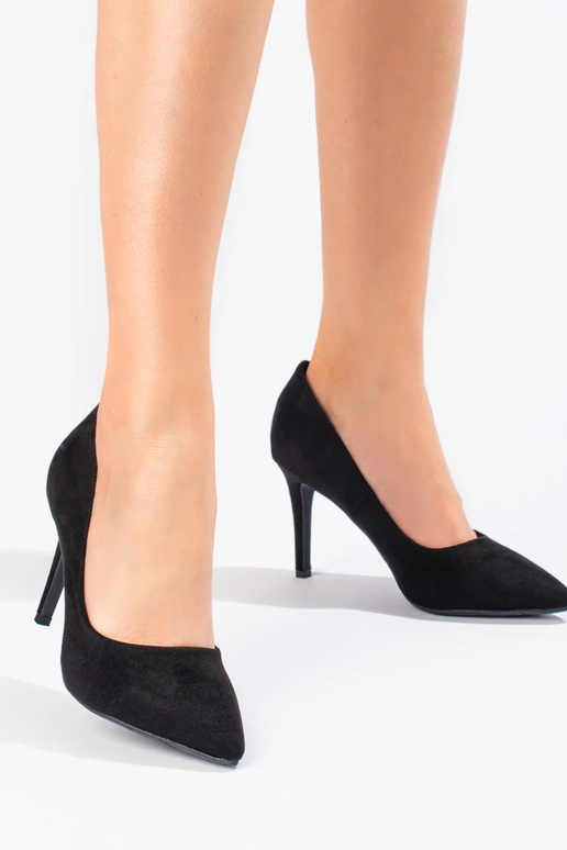 aus INildleder schZuarze Farbe High Heels aus INildleder schZuarze Farbe High Heels