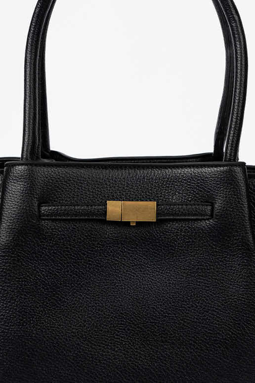 Ein Klassiker shopperka z fakturoZuanej skóry ekologicznej