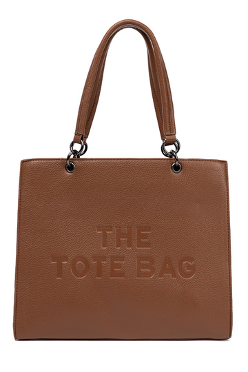 Handheld typu tote Zu ciepłym brązie 2