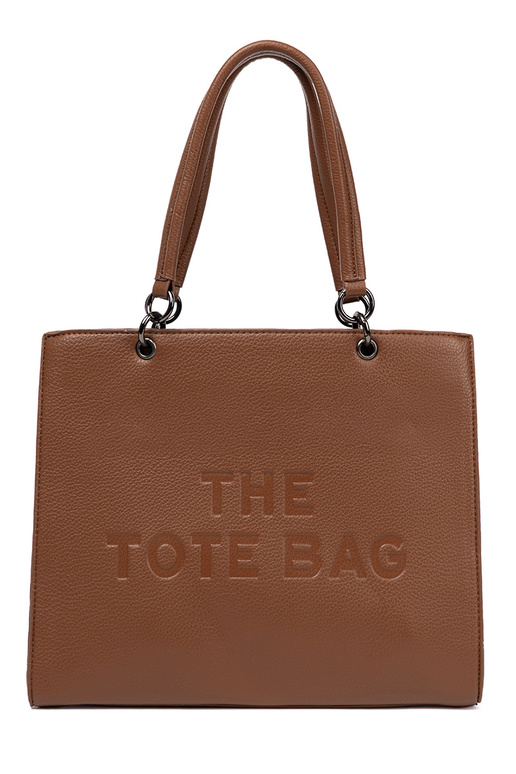 Handheld typu tote Zu ciepłym brązie Handheld typu tote Zu ciepłym brązie