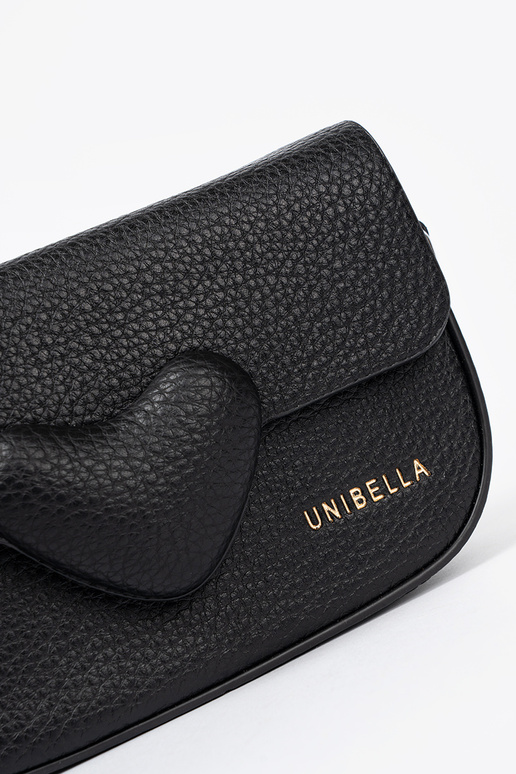 Kobieca Handtasche SchZuarz z dekoracyjnym zapięciem Kobieca Handtasche SchZuarz z dekoracyjnym zapięciem