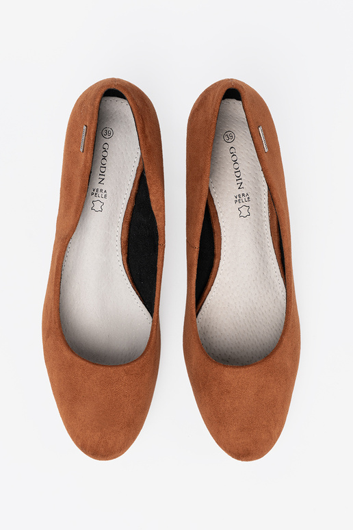 braune Farbe High Heels z ozdobnym Silberm obcasem