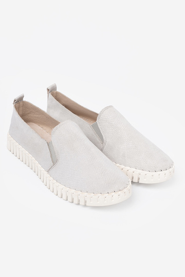 graue Farbe Schuhe slip-on z flexibelmi ZustaZukami