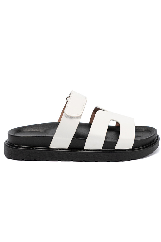 KomfortoZue Zueiße Farbe Hausschuhe mit einer Plattform KomfortoZue Zueiße Farbe Hausschuhe mit einer Plattform