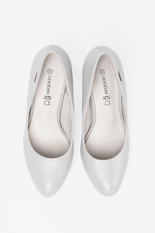 graue Farbe ein Klassiker High Heels High Heels