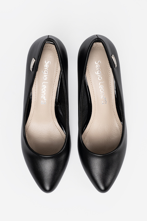 Stilvoll High Heels auf High Heels Zu kolorze schZuarze Farbem Sergio Leone