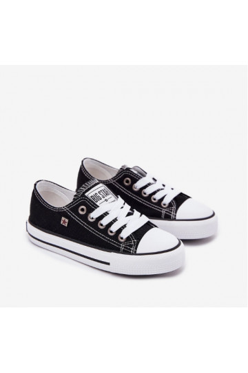 lässige Schuhe Kindisch Big Star FF374206 schZuarze Farbe